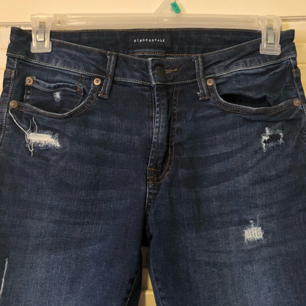 Aeropostale | Distressed Skinny Jeans | 30/30 - Picture 7 of 16